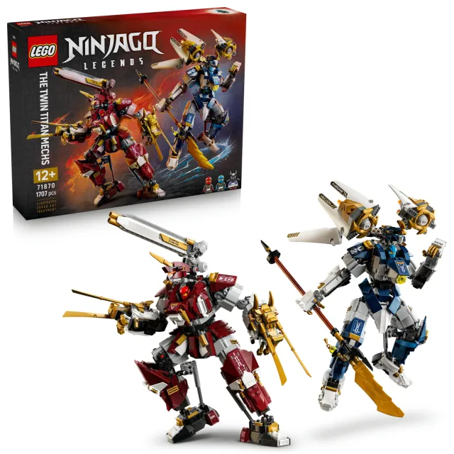 Lego Ninjago De Twee Torenhoge Mecha 71870