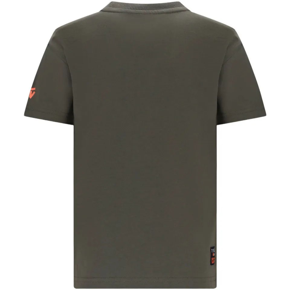 TYGO & vito jersey T-shirt olijfgroen, foto 3
