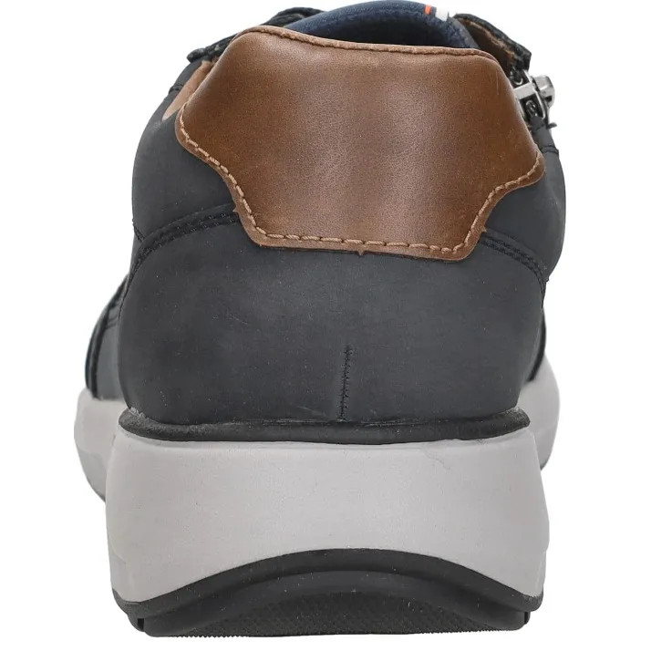 Rieker Sneakers zwart met roze details, foto 6