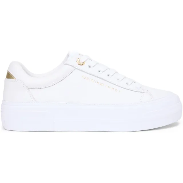 Tommy Hilfiger leren sneakers wit