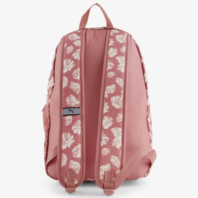 Puma Phase AOP rugzak met bloemenprint roze 22 liter