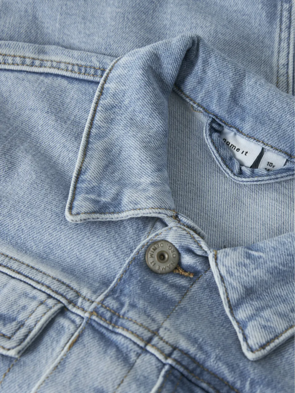 NAME IT NKMJAGGER spijkerjas lichtblauw light blue denim, foto 5