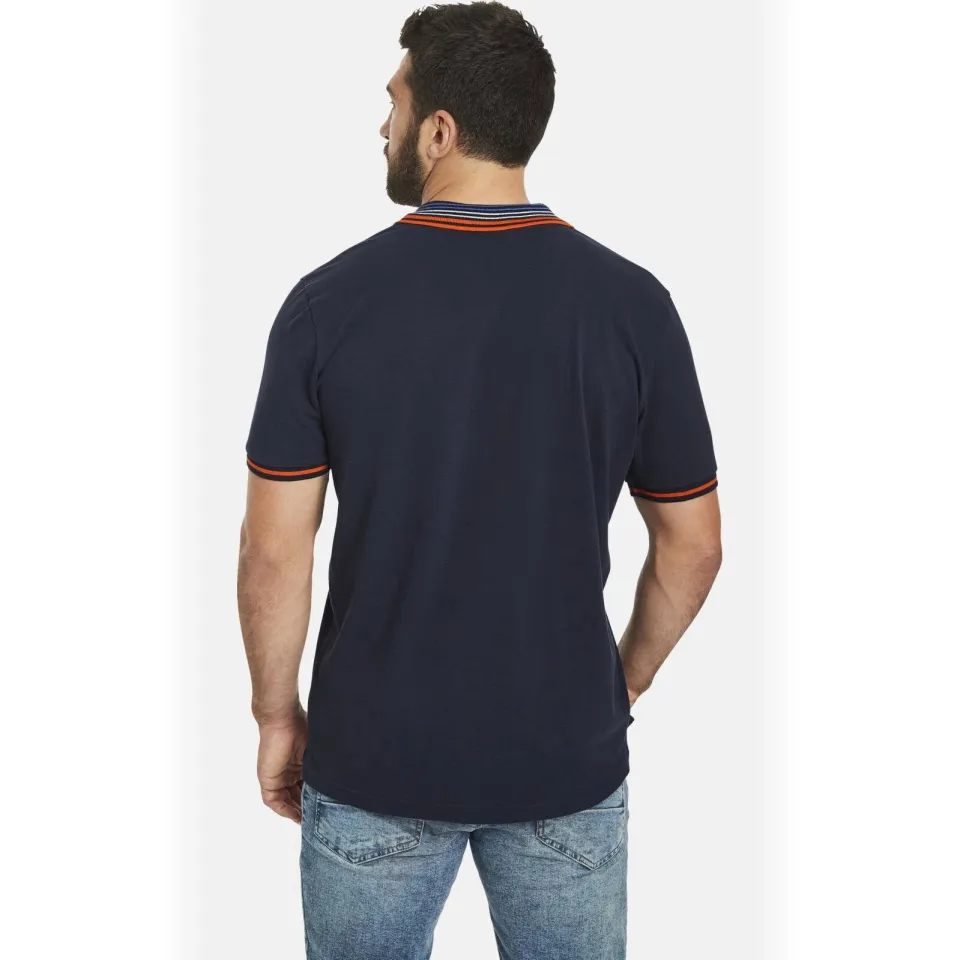 Jan Vanderstorm loose polo VOLKBERT Plus donkerblauw, foto 3