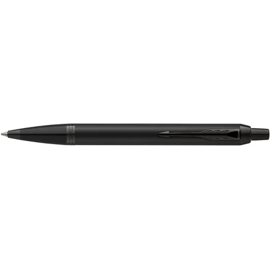 Parker Balpen parker im achromatic matt black gb medium blauw
