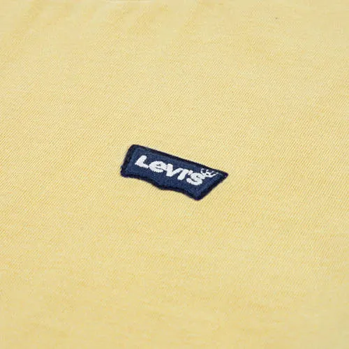 Levi's T-shirt geel, foto 3