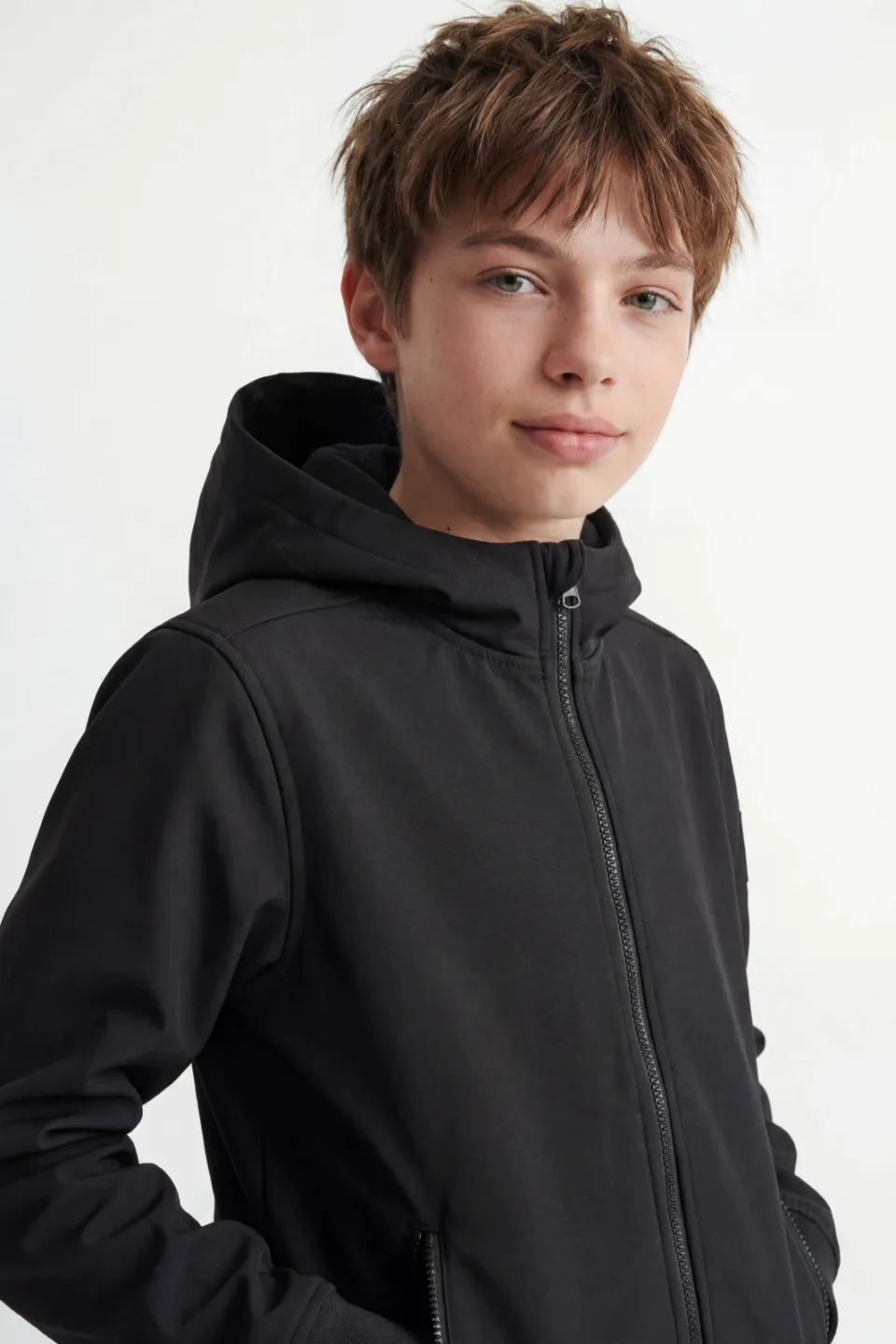 Jack & Jones softshell jas zwart
