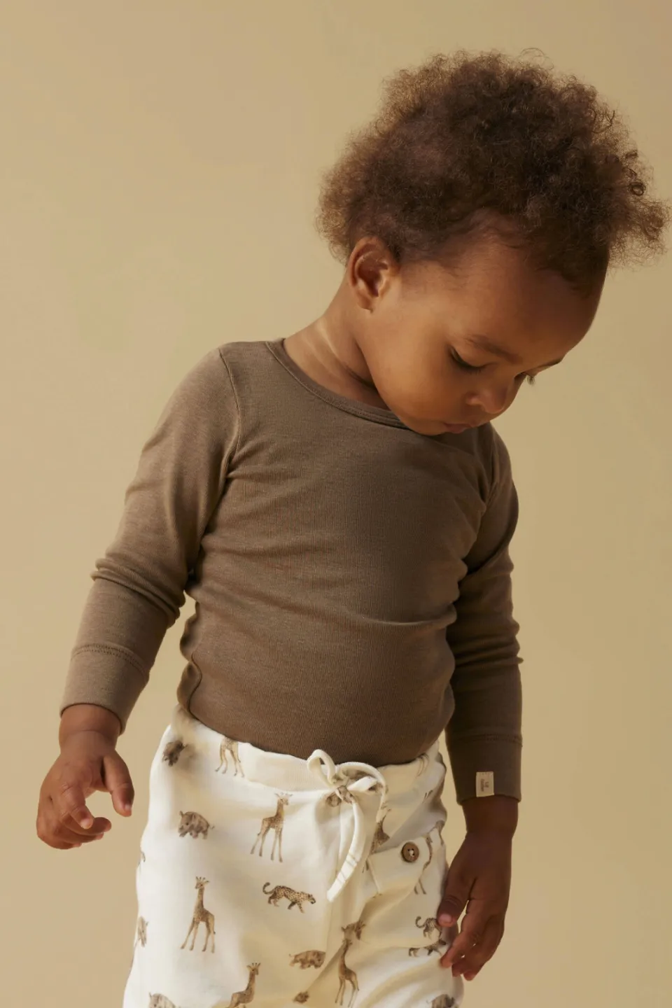 Lil' Atelier BABY romper bruin, foto 3