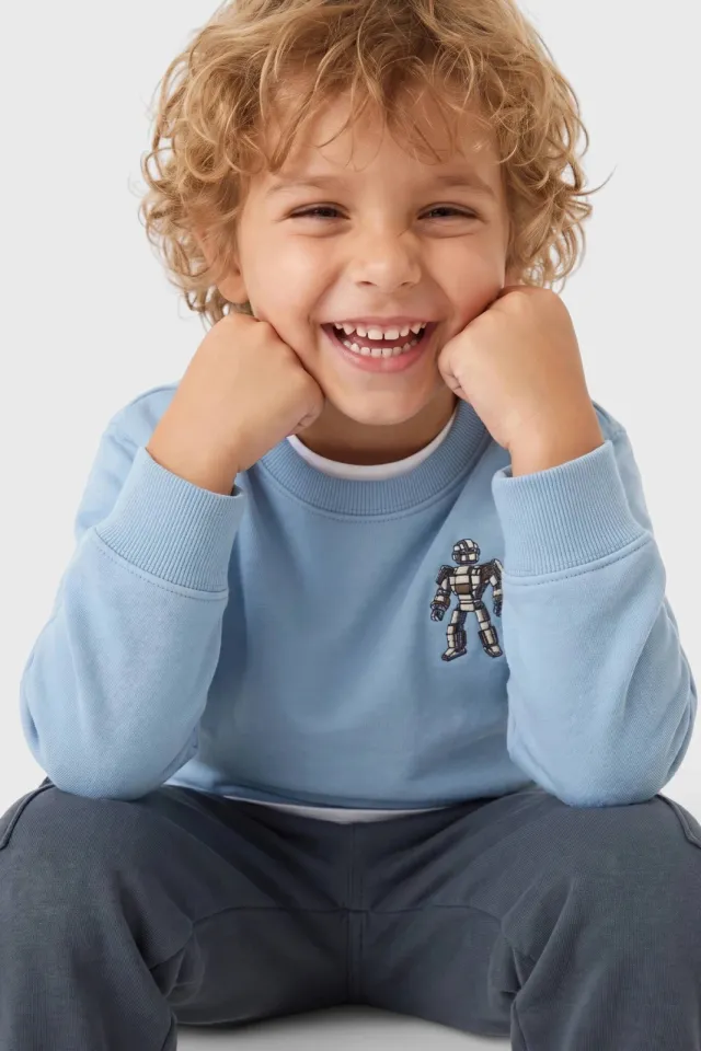s.Oliver sweater - lichtblauw
