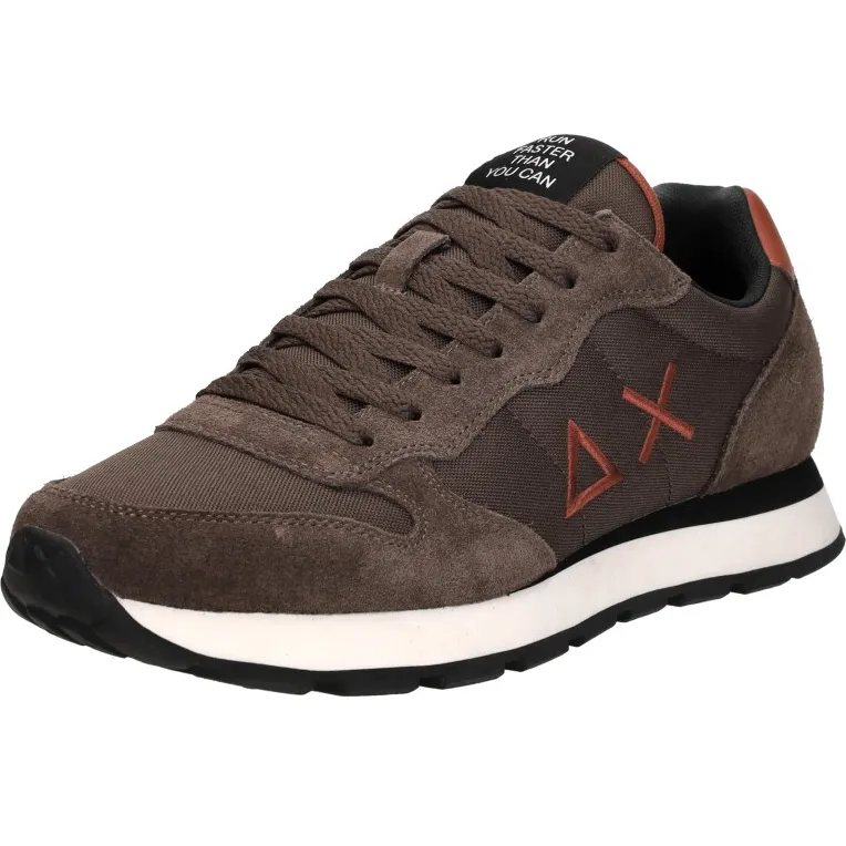Sun68 Tom Solid sneakers bruin, foto 5