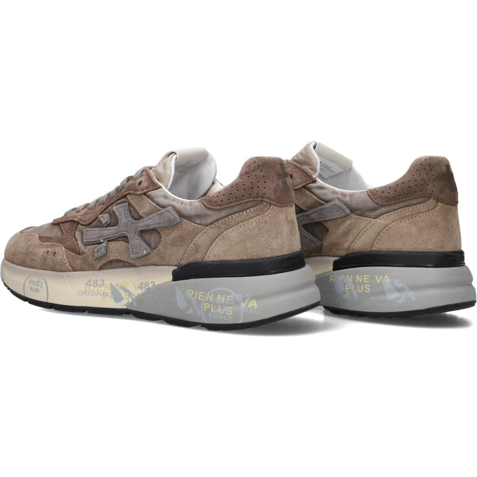 Premiata Mick sneakers bruin, foto 3