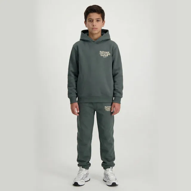 Cars hoodie met backprint - groen