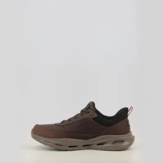 Skechers Arch Fit Orvan veterschoen bruin, foto 2