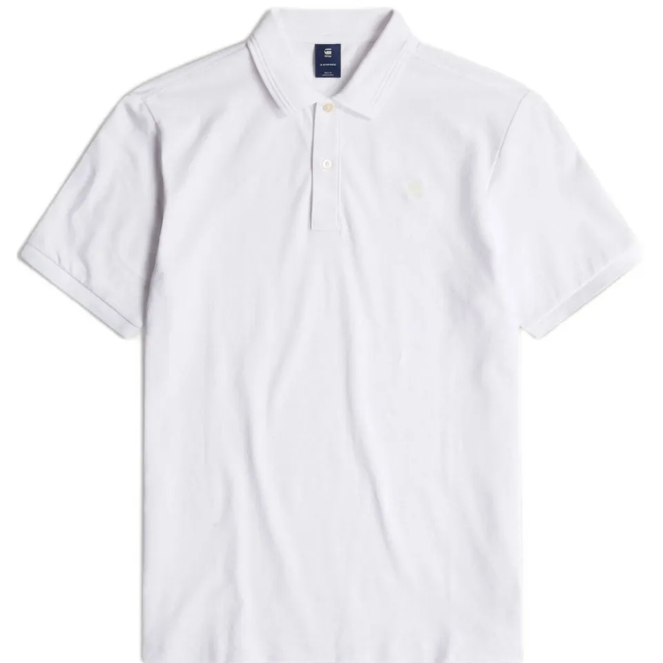 G-Star slim fit polo Dunda white, foto 2
