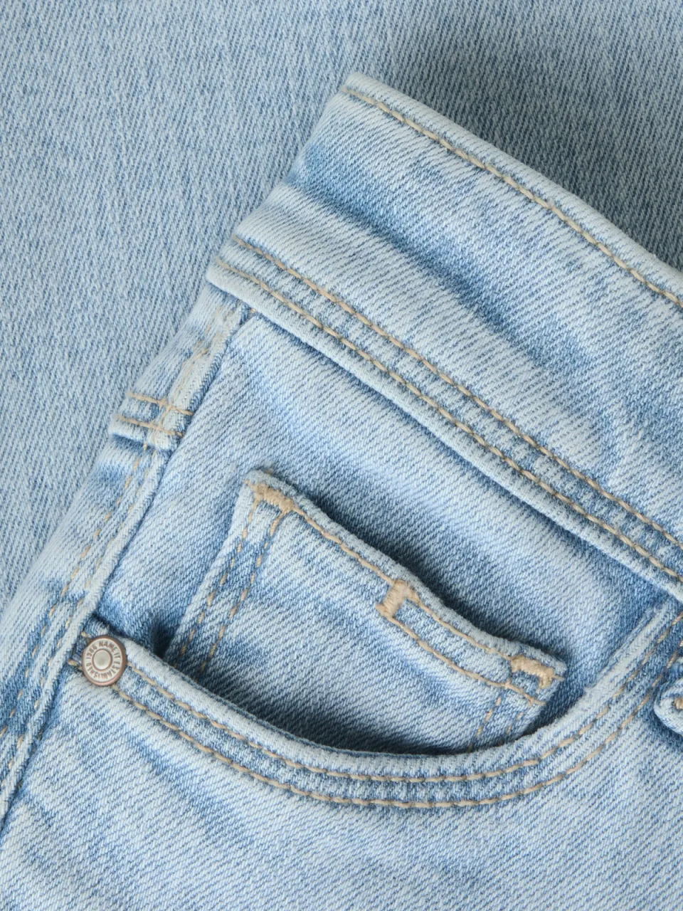 NAME IT KIDS bootcut jeans light blue bleached, foto 2