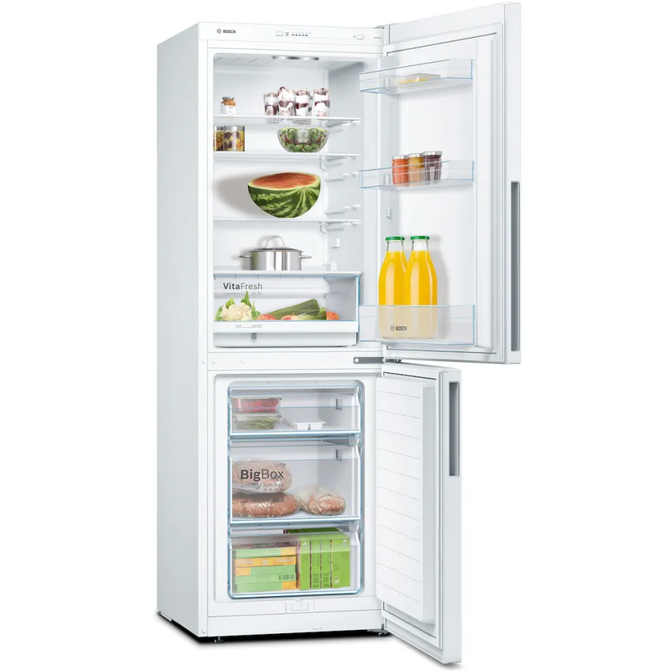 Bosch KGV332WEA koel-vriescombinatie wit, foto 2