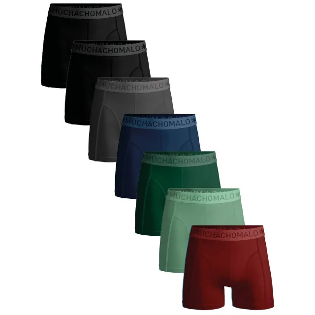 Muchachomalo Heren 7-pack Boxershorts Veelkleurig