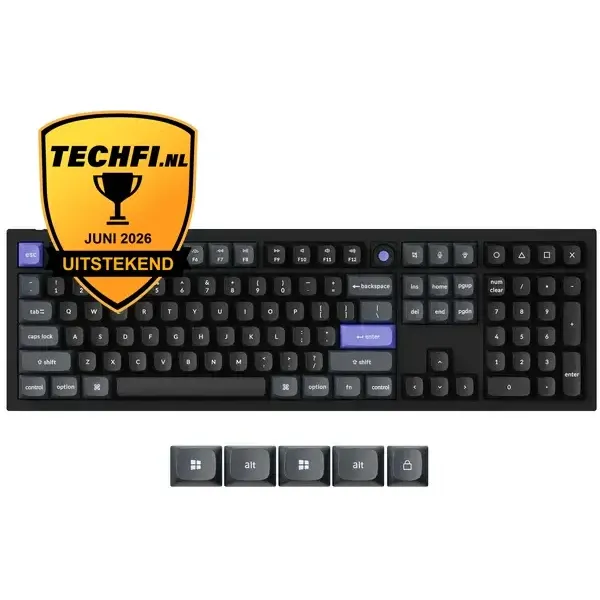 Keychron Q6 HE 8K Lime toetsenbord zwart, foto 2
