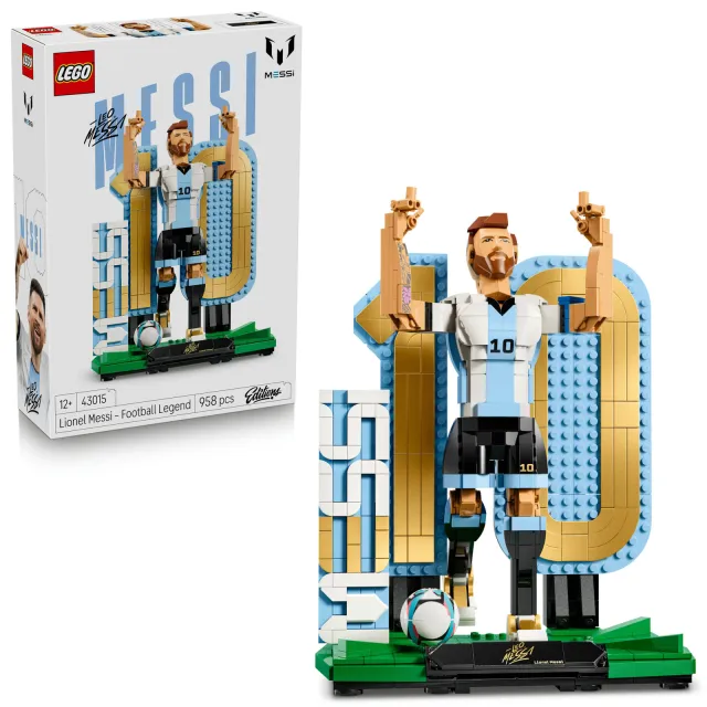 Lego Editions Sports Lionel Messi – Voetballegende Voetbal Set 43015, foto 2