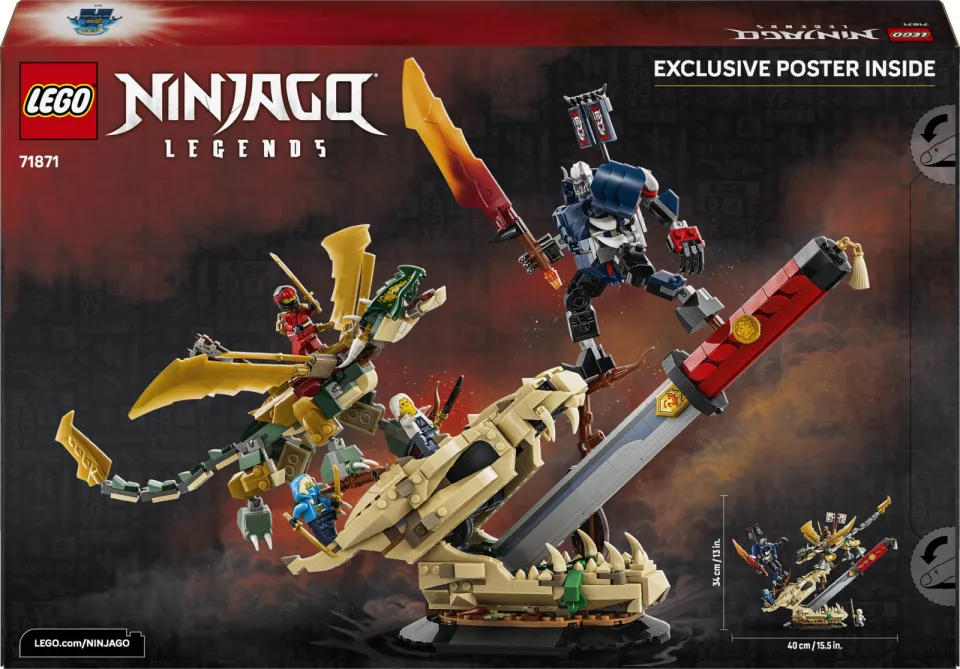 Lego Ninjago Strijd bij het Drakenzwaard 71871, foto 4