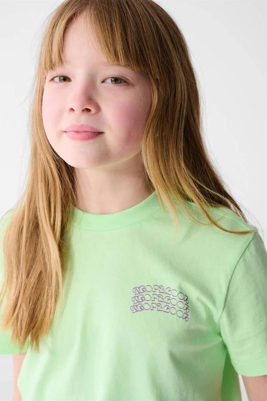 Shoeby T-shirt lichtgroen, foto 6
