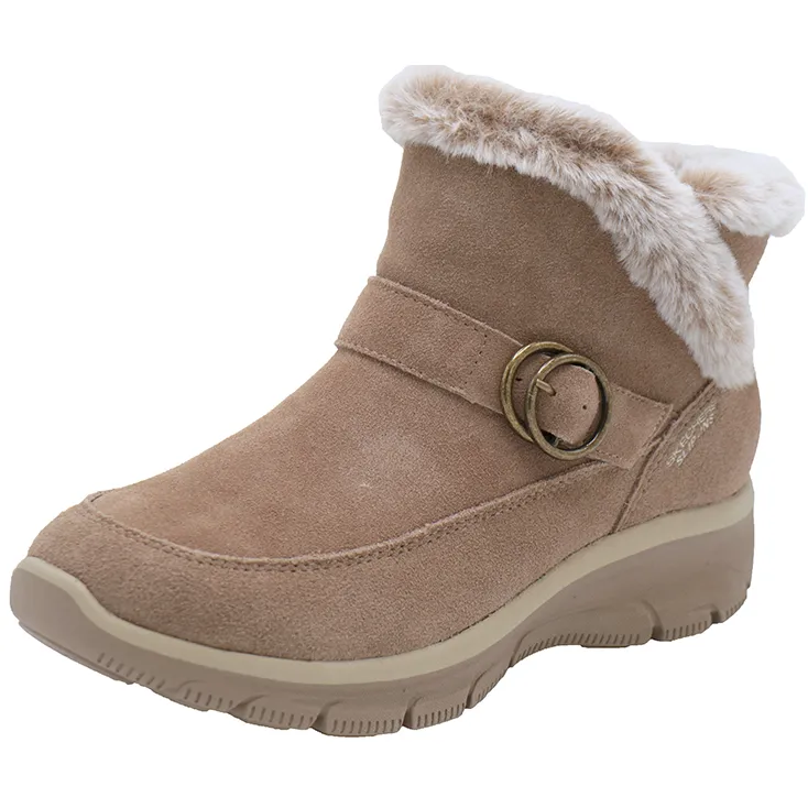 Skechers Easy Going enkellaarsjes taupe, foto 3