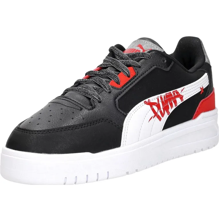 Puma Shuffle Downtown Lo Mid 90s lage sneakers zwart, foto 3