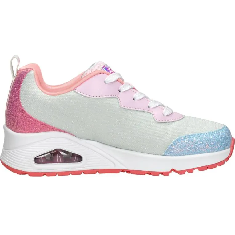 Skechers Uno Starry Vibe lage sneakers lichtblauw Licht blauw