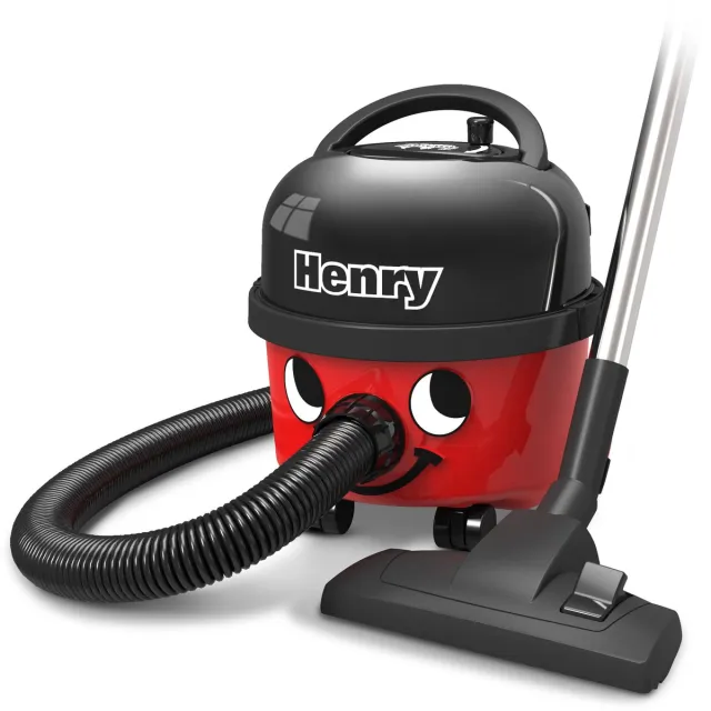 Numatic Henry Compact HVR160 stofzuiger met zak rood