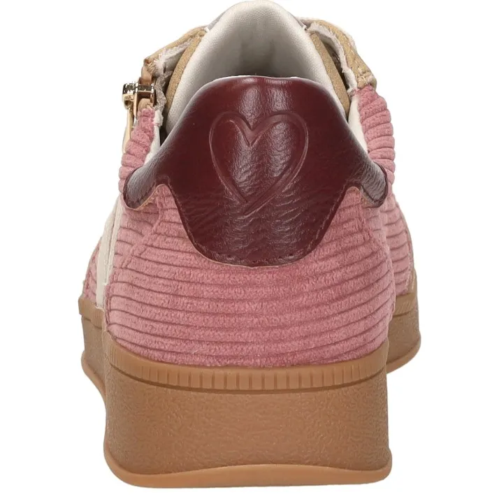 Marco Tozzi lage sneakers roze, foto 4