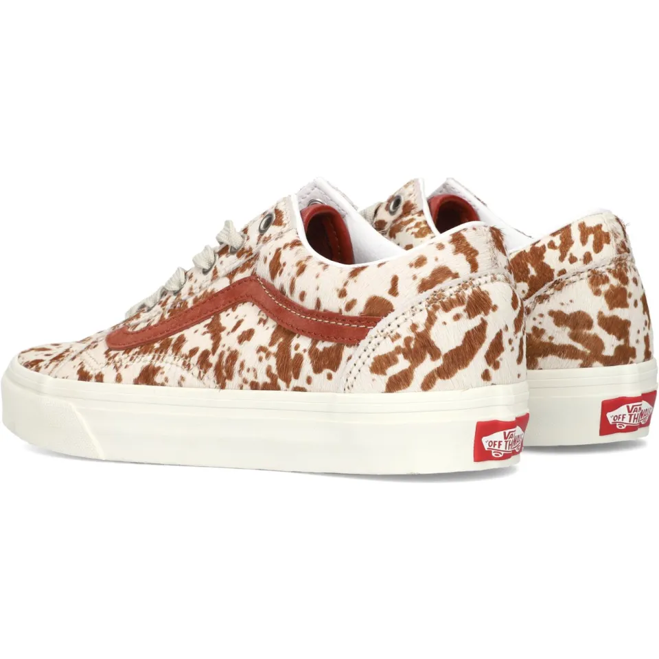 Vans Dames Sneakers Old Skool Pony Hair - Beige, foto 4