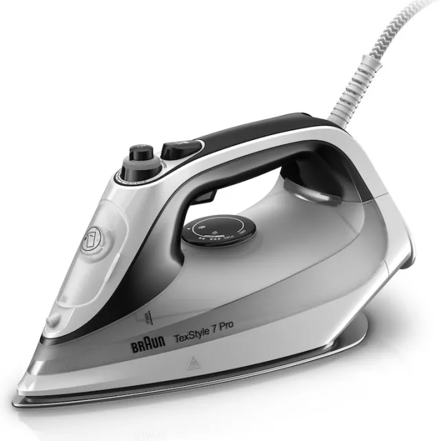 Braun TexStyle 7 Pro stoomstrijkijzer SI 7149 wit-zwart