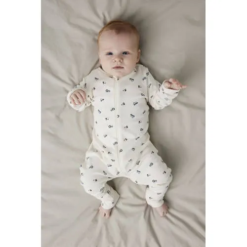 NAME IT BABY pyjama NBMNIGHTSUIT blauw/ecru (set van 2), foto 4