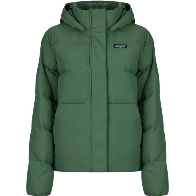 Patagonia Donsjas Patagonia W'S SISAR DOWN PARKA Olijfgroen/Groen