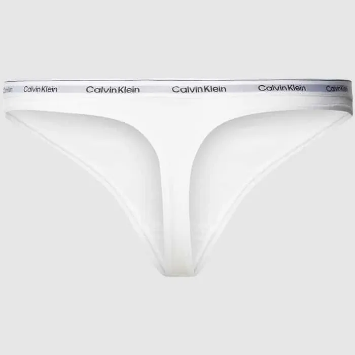 Calvin Klein String met elastische band in een set van 3 stuks lichtgrijs, foto 2