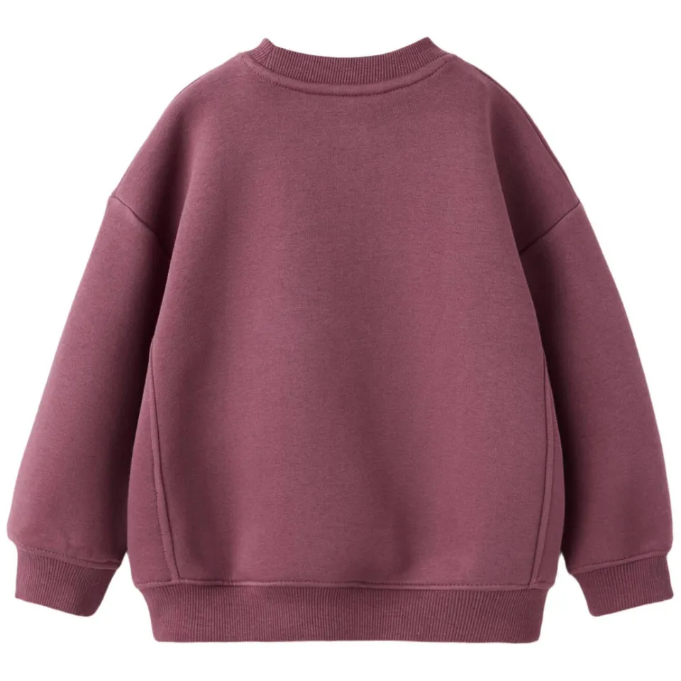 Mango Kids sweater met print - donkerrood, foto 2