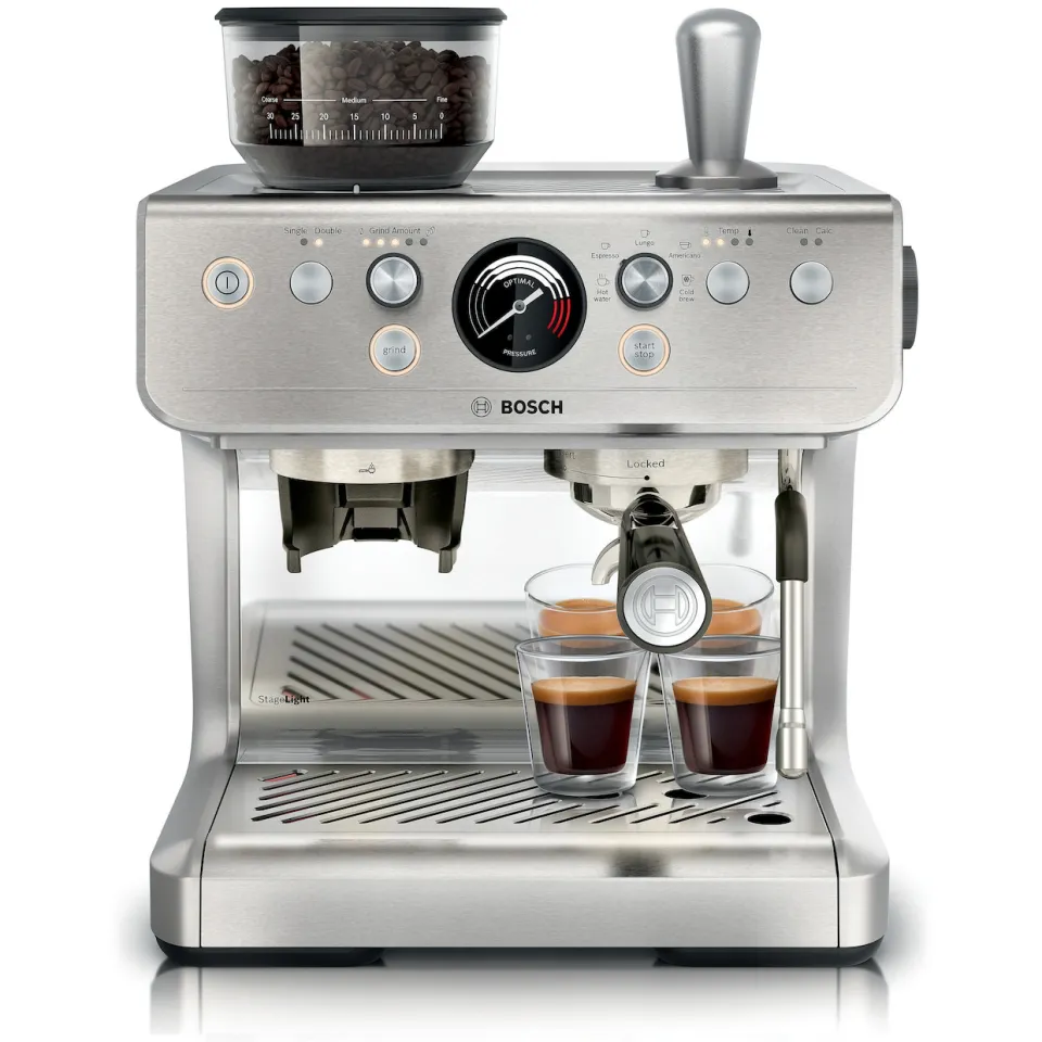 Bosch PFE403B3 espressomachine RVS