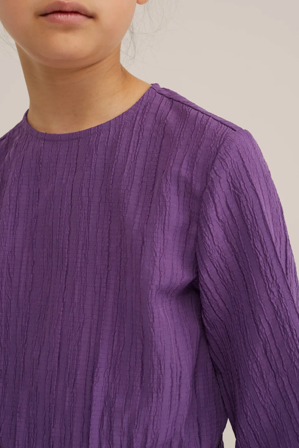 WE Fashion korte jurk paars, foto 5