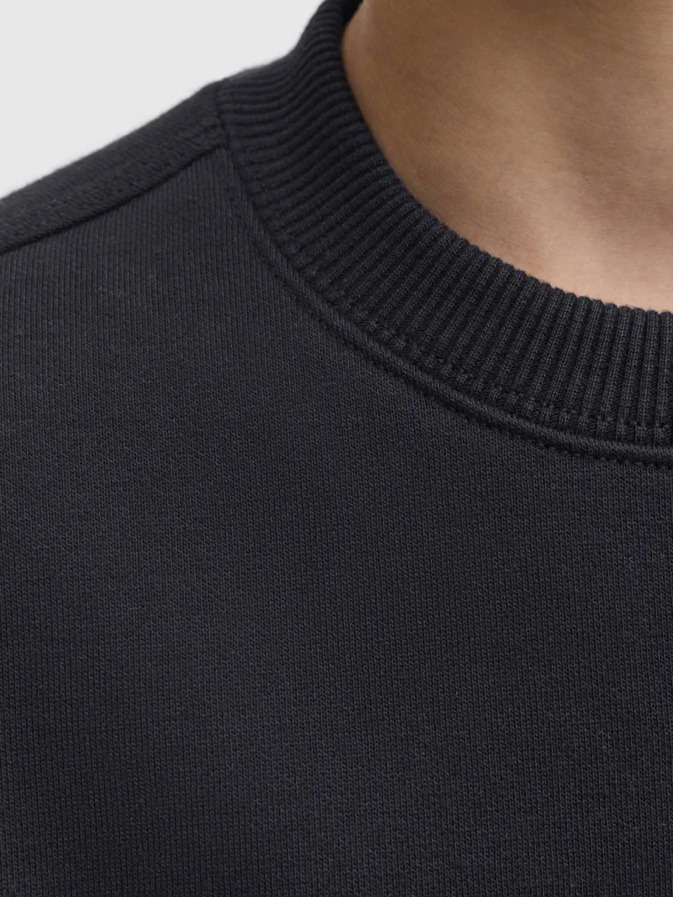Jack & Jones JUNIOR sweater met borduursels - zwart, foto 7