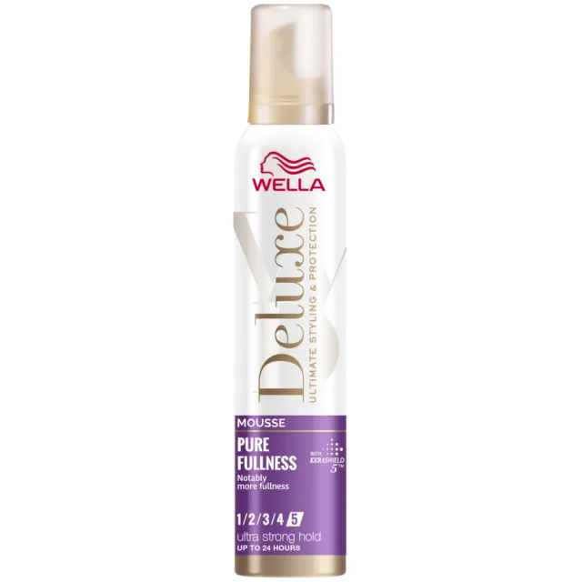 Wella Deluxe Pure Fullness haarmousse, foto 2