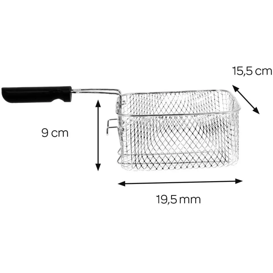 Inventum GF431S frituurpan grijs, foto 4