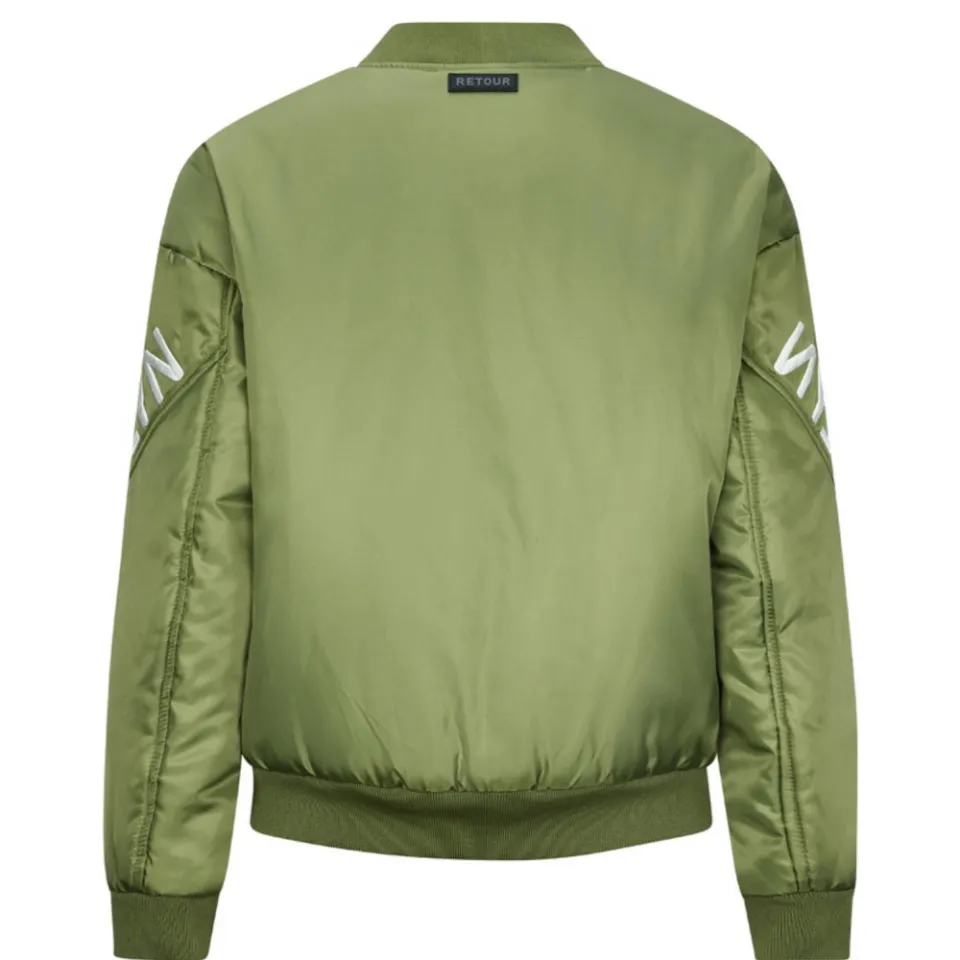Retour Jeans bomberjack groen, foto 2