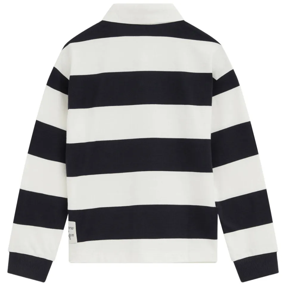 WE Fashion gestreepte polo - donkerblauw, foto 3