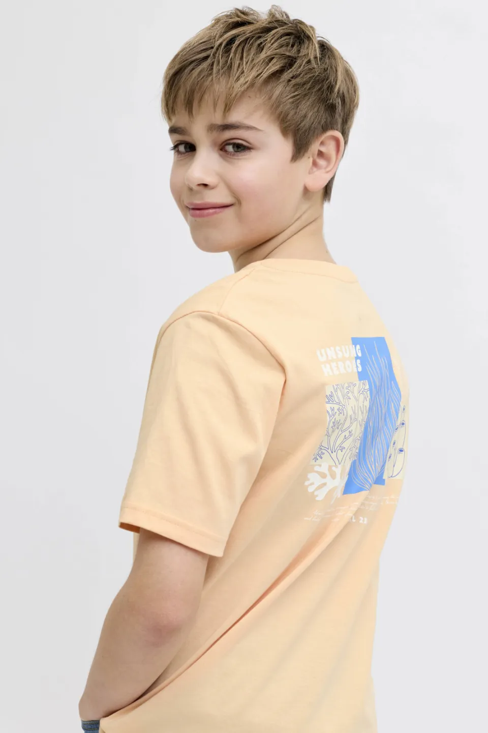 JJ Rebel JUNIOR T-shirt lichtoranje, foto 6