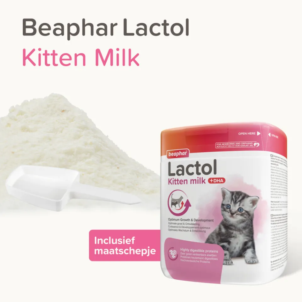 Beaphar Lactol Kitten Milk kittenmelk 500 g, foto 2