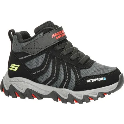 Skechers Rugged Ranger chunky sneakers zwart/rood, foto 3