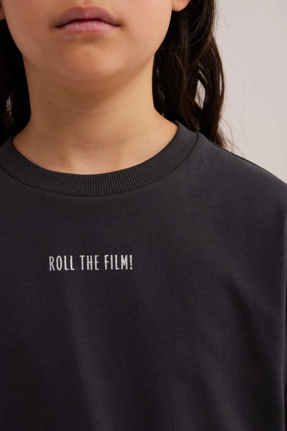 WE Fashion sweater met backprint - antraciet, foto 7