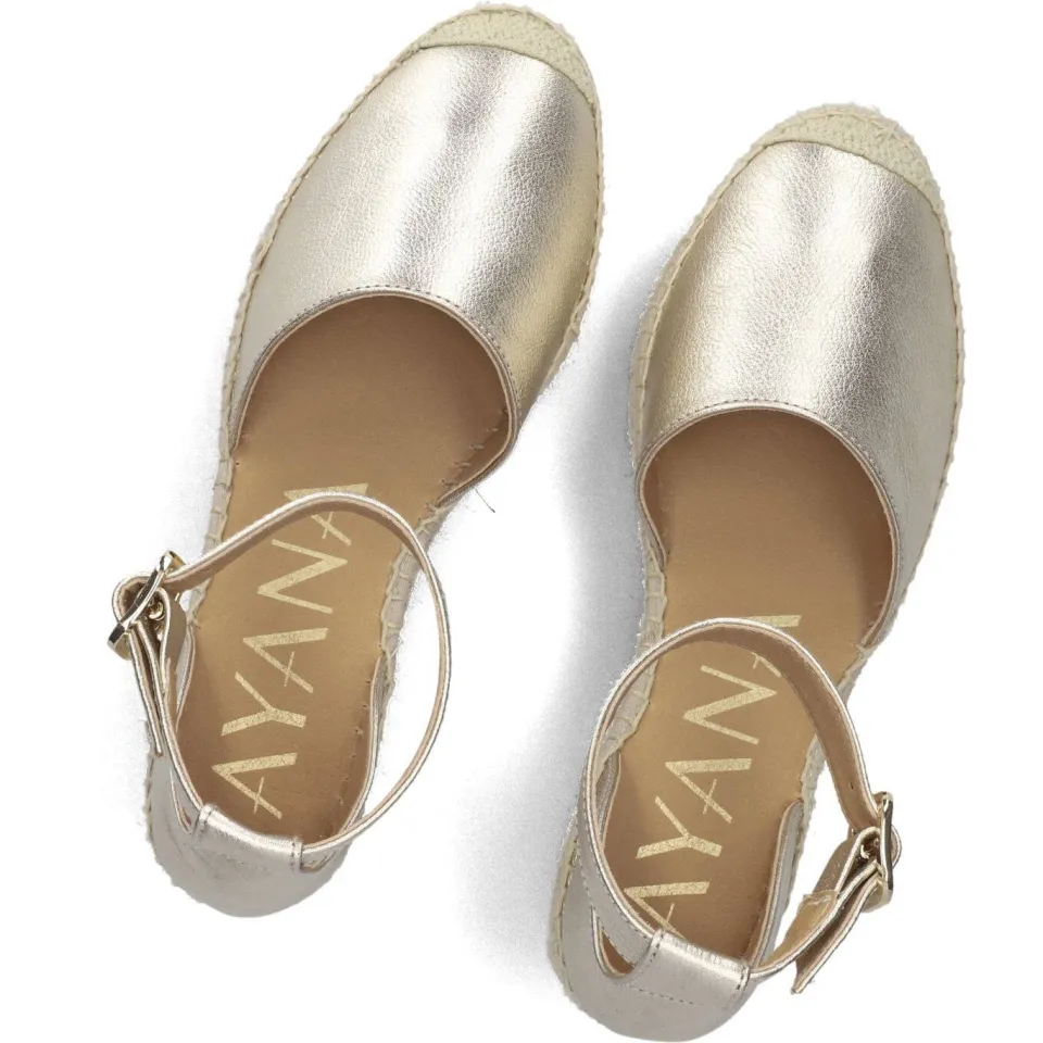 AYANA Espadrilles Yu689 Goudkleurig, foto 2