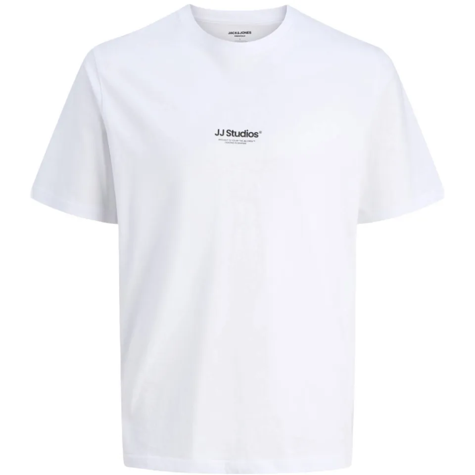 Jack & Jones junior T-shirt wit met tekst, foto 2