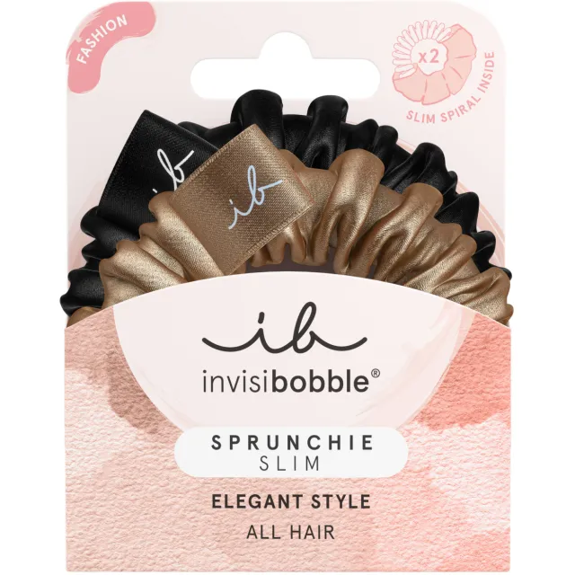 Invisibobble Sprunchie Slim Duo True Golden 2Pc