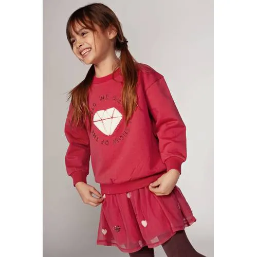Jubel sweater met print - roze, foto 5